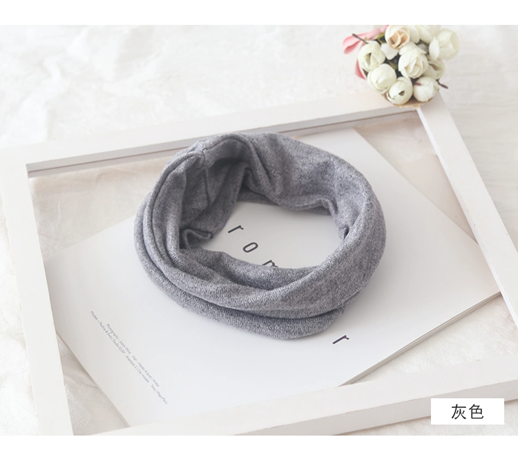 Khăn quàng cổ cashmere giả mỏng mùa thu đông dành cho cặp đôi nam nữ phiên bản Hàn Quốc khăn choàng cổ ấm áp đa năng màu trơn