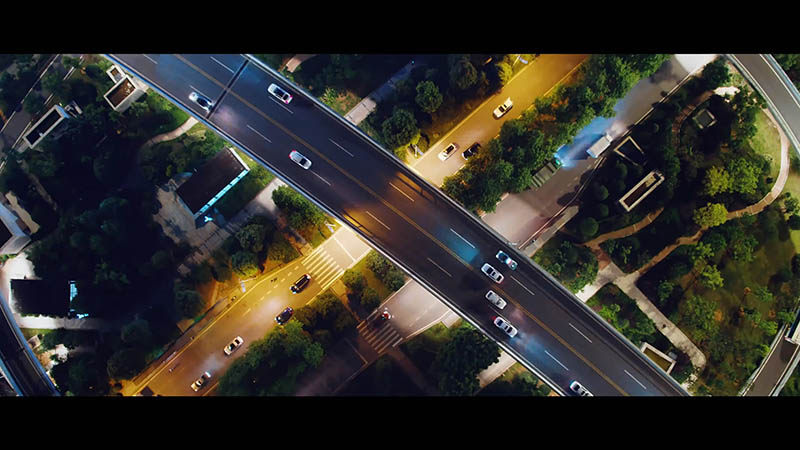 湖北武汉城市无人机航拍高清视频素材城市风景夜景无水印Vlog素材