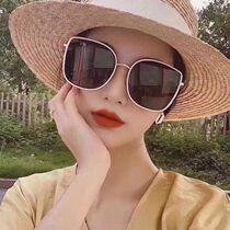 Sunglasses women 2021 new anti-ultraviolet Korean version of tide net red personality big face slim fashion sunglasses summer