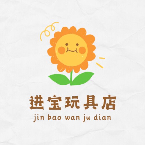 进宝玩具店的LOGO