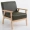 Phổ thông ba người cửa hàng cắt tóc sofa ghế chờ khu vực nghỉ ngơi màu tím xám cá tính nhà ghế liên hệ - Ghế sô pha ghế sofa giường kéo