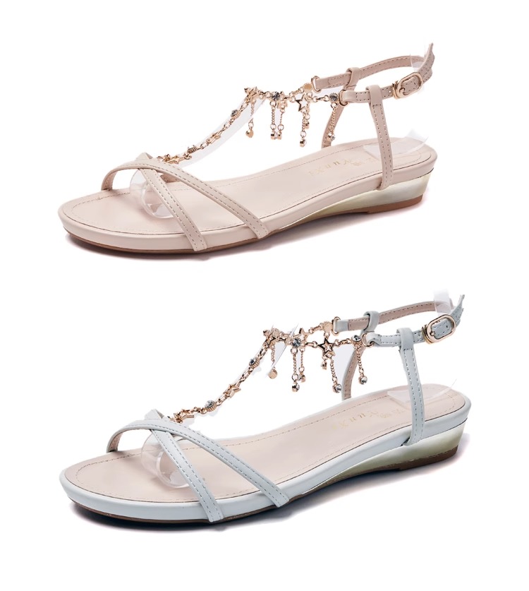 C9805 3310K GIÀY DÉP SANDAL NỮ RSKREGS GẮN ĐÁ MÙA HÈ ĐẾ XUỒNG GIÀY DÉP NỮ G06 SẢN PHẨM MỚI