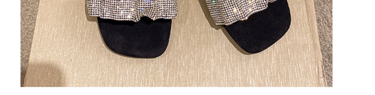 C9685 2660K GIÀY DÉP SANDAL NỮ RSKREGS GẮN ĐÁ GÓT VUÔNG MÙA HÈ QUAI HẬU GIÀY DÉP NỮ DA BÒ G06 SẢN PHẨM MỚI