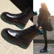 Martin boots for women British style autumn and winter single boots 2025 new single boots spring velvet versatile genuine leather thick-soled boots for women
