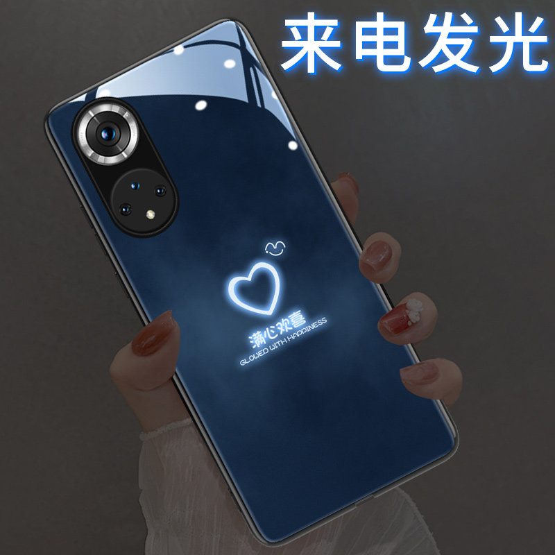 Lovers of love apply Huawei nova9 mobile phone protection shell nova8pro new nova7 nova7 sleeve 9pro lens full package 8se luminous nova6 personality tide card no