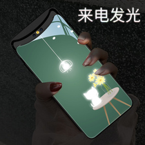 Caller luminous oppofindx mobile phone shell findx2pro creative opopfindx cat light oppo lift protection for womens new findx3pro personality