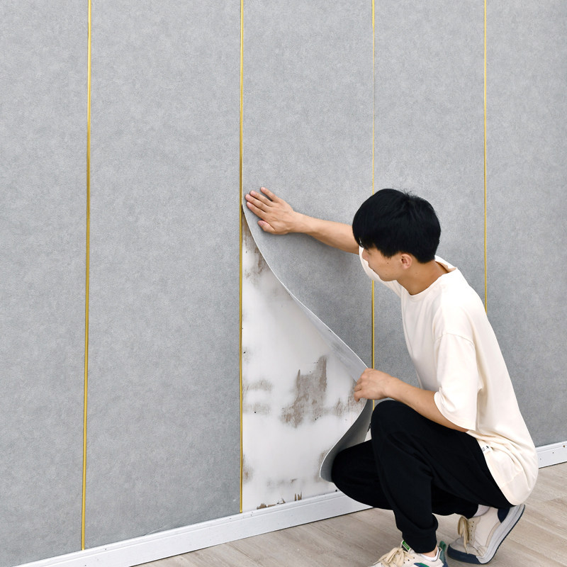 Thickened Wall Paper Self-Adhesive Waterproof Moisture Protection 3d Solid Wall Sticker Bedroom Living Room Background Wall Renovated Self-Adhesive Wallpaper 10 m-Taobao