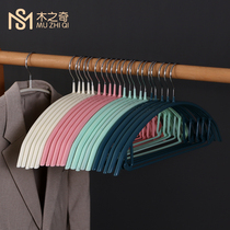 Household dip plastic drying rack anti-shoulder corner drying hanger clothes stand non-slip and non-marking clothes rack clothes rack clothes hook