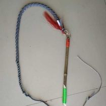 Loud whip to practice length and style accessories Mongolia put goat whips and shepherd lashes to put cattle prairie instrumental film and TV props