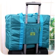 Phiên bản Hàn Quốc Túi du lịch gấp Túi lưu trữ hành lý dung lượng lớn cho nam và nữ túi tote Túi hành lý dài và ngắn - Túi du lịch