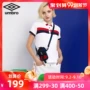 Umbro Umbrella 2019 Mùa hè New Lapel Phụ nữ Colorblock Thời trang Áo sơ mi Polo giản dị Áo thun thể thao nữ - Áo polo thể thao áo polo nam trung niên