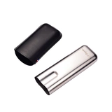 Французский Dupeng S.T.Dupont подлинный портативный двухстроительный металлическая сигаретная коробка кожа