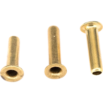 Copper eyelet rivets hollow copper rivets single machine tube through hole through core copper M0 9M1 3M1 5M1 7M2M3