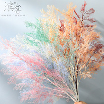 Simulation fog flower Rime wedding floral net red wall decoration photo props fake flower arrangement decorative flower ornaments