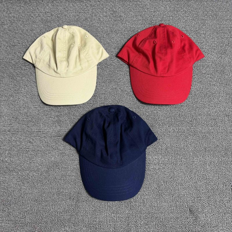 American-Style Colorful Small Embroidered Pure Cotton Baseball Cap for Men and Women, Suitable for All Seasons, Casual Everyday Wear, Navy Blue and Royal Blue Baseball Cap