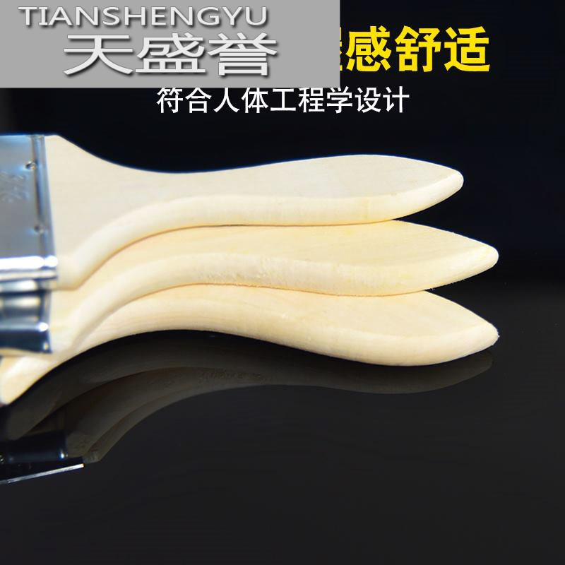 Paint brush brush wooden handle brush 1 inch 1 5 inch 2 inch 2 5 inch 3 inch 4 inch 6 inch 8 inch pig brush