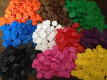 Board Game Counters Tiddly winks Numeracy Teaching 4 Colors