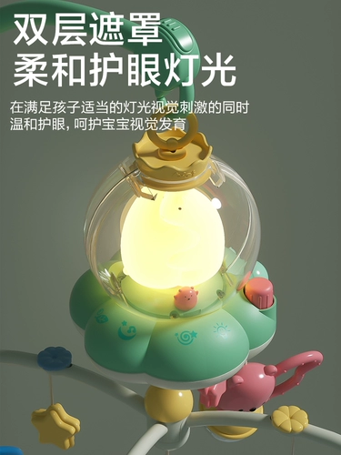 Погремушка для новорожденных для кровати, крутящаяся коляска, игрушка на кроватку для утешения малышей, подвеска