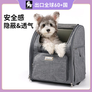 Truelove Pet Backpack for Small Dogs, Teddy Outing Bag, Portable Backpack, Breathable Bichon Supplies