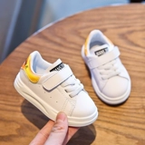 Детская белая обувь, демисезонные туфли для мальчиков, спортивная обувь, 1-3 лет, мягкая подошва, 2020