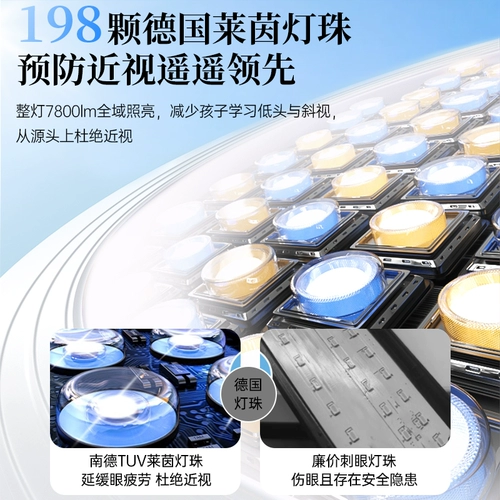 Обучение настольной лампе для студентов специальной защиты от миопийских столов Детское писательство Оператор письма общежития использует теневой постель