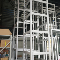 Customized villa elevator steel structure shaft sightseeing shaft home elevator shaft design and installation