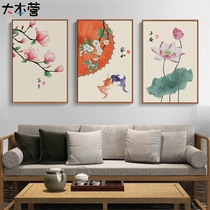  Beautiful Chinese style with meaning home and wealth and peace diy digital oil painting Chinese living room decoration oil painting