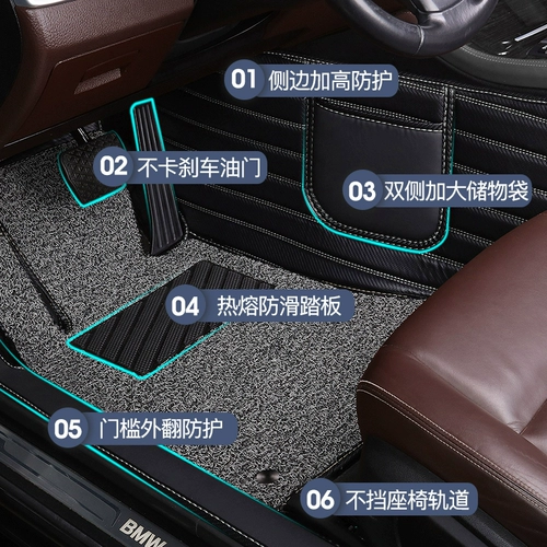 Автомобильная подводная леди милая все окружающие шелковые круг Специальное xuanyi Accord Fit Ringling Volkswagen Golf Polo