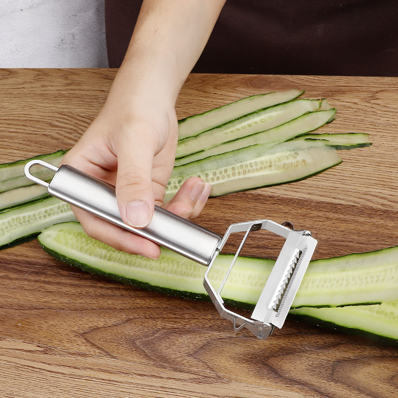 Shandle knife stainless steel scraper knife multifunctional melon shaker kitchen fruit knife potato peel artifact