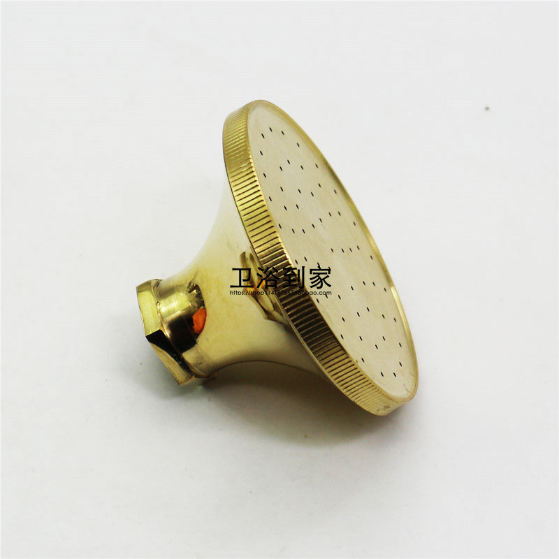 All copper 4 points bathroom shower shower head small lotus head hotel hotel bath pool bathhouse dormitory sprinkler