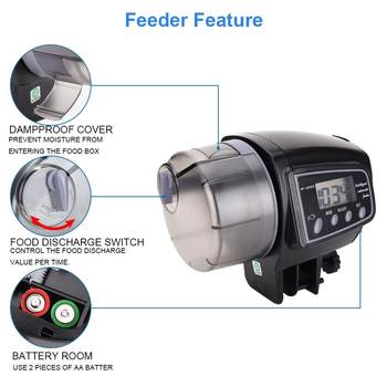 Fish tank af series automatic feeder daily goldfish feeder aquarium feed feeder feeding timing control