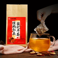 仁和潽园 Jujube cinnamon wolfberry чай комбинация тип цветочная трава чай для чая розовая имбирство Женское поколение цветочного чая