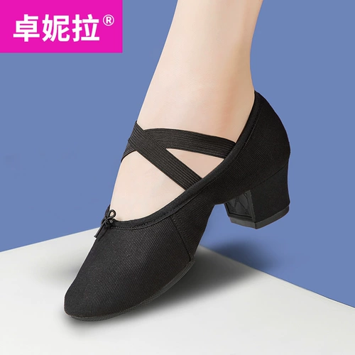 Танцующие туфли, спортивная обувь для йоги, мягкая подошва