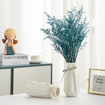 Valentines grass ins eternal bouquet Net red living room home ceramic decoration decoration ornaments light luxury diy material