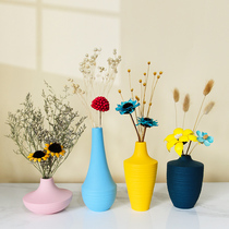 Nordic light luxury small vase flower arrangement creative ceramic dried flower living room TV cabinet desktop home decoration creative ornaments