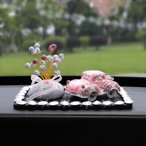 Car-based aroma furnace mounted cart model Netred cute control console decoration female car interior