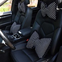 Car headpillow on car neck pillow lady car for four seasons of general lace side car interior
