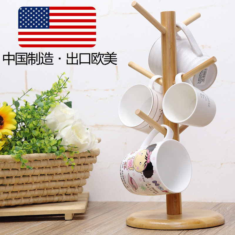 Jinzhu European style home multi-layer drainage cup hanger creative storage rack Mark glass coffee tea cup holder