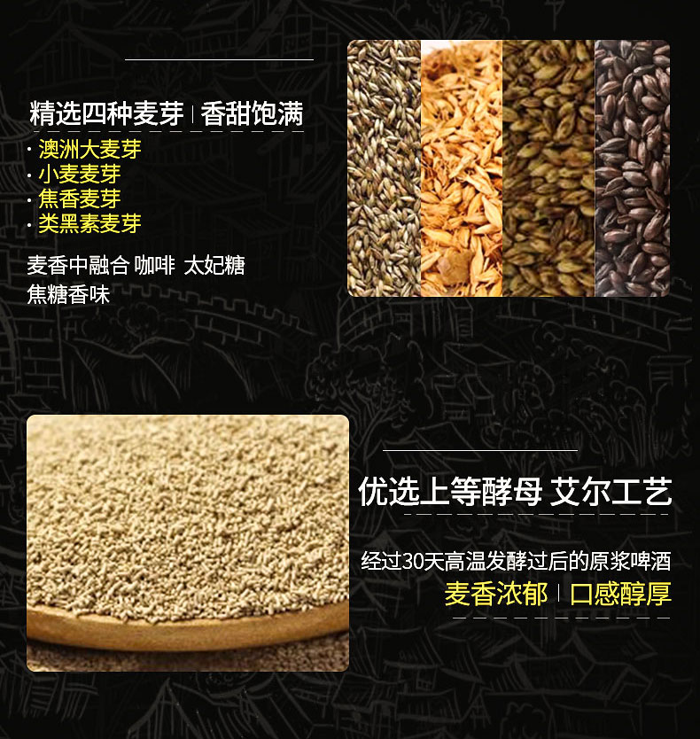 十七门 精酿原浆啤酒 1000ml*2桶 图6