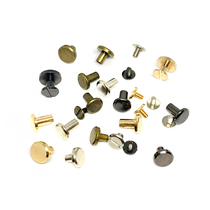 Pure copper belt I-shaped screws album fixing rivets recipe nails bag decoration prints ledger nails