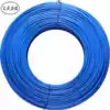 PVC material wire tie 500 meters shading net Plastic electroplated zinc core tie wire Electrical plastic core tie wire