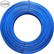 PVC material wire tie 500 meters shading net Plastic electroplated zinc core tie wire Electrical plastic core tie wire