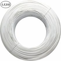 Plastic-coated iron wire tie wire flat electroplated zinc wire tie 1000 meters can be cut 0 45 plastic-coated iron core tie wire