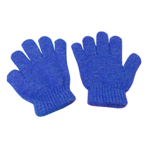 Childrens gloves winter warm rabbit fur five-finger gloves childrens finger baby gloves boys and girls wool gloves