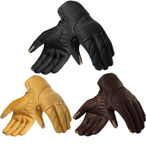 Abbey Road Retro Gloves Motorcycle Genuine Leather Gloves Racing Bike Riding Anti-Fall Waterproof Full Leather