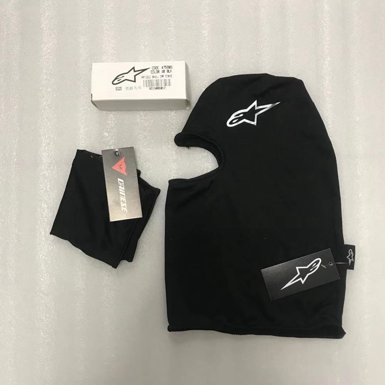 Motorcycle racing elastic head head Nylon headset helmet mask dust - suction and breathable head cover