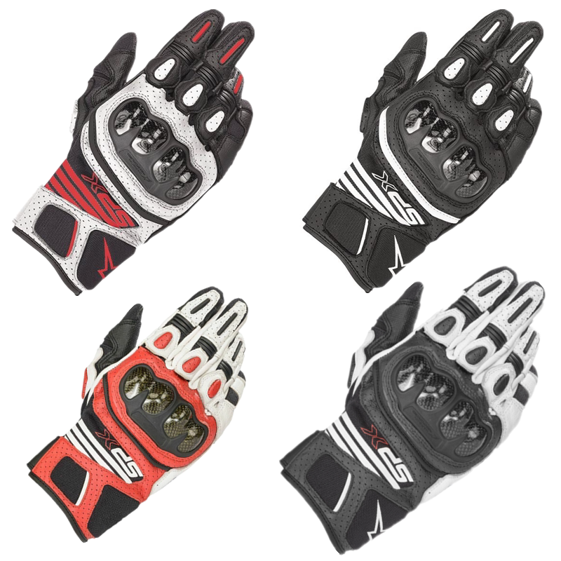 Italian motorcycle gloves Spring and Autumn punched breathable locomotive SPX gloves cycling anti - fall touch screen gloves