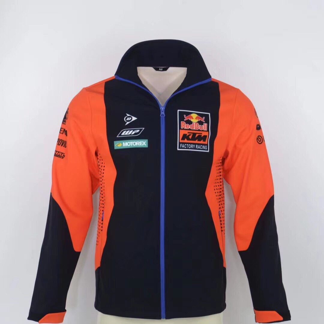 2022 New Cross - country Locomotive KTM Sweater Cycling Coat Red Bull Wind Racing Clothing Cotton Factory Clothing Clothes