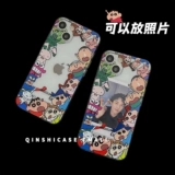 Apple, мультяшные мелки, совместимый чехол для телефона, iPhone 12, фотография, силиконовый милый картхолдер для влюбленных, iphone, новая коллекция, 13promax, 8plus