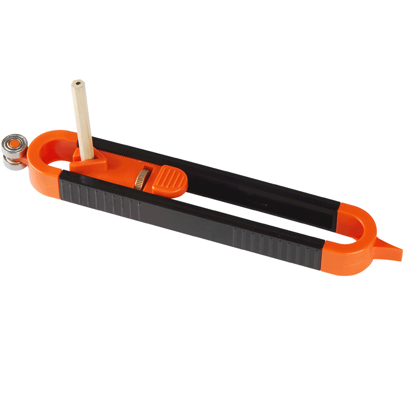 Multifunctional Shape Taker, Woodworking Tile Contour Measuring Ruler, Arc Taker, Gypsum Line, Heterosexual Universal Shape Taker, Marking